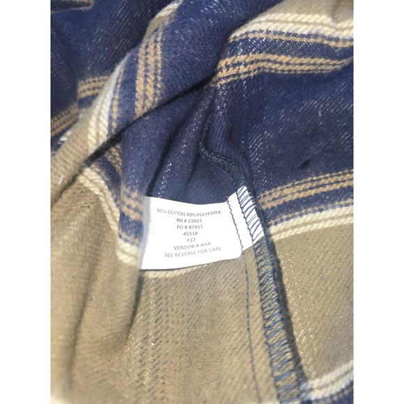 NWT Men's Canyon Guide Outfitters Flannel Shirt Size 2XL - Picture 4 of 5